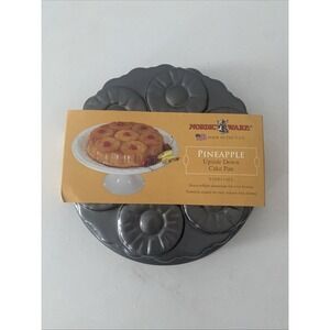 New Nordic Ware Pineapple Upside Down Cake Pan 10" Round 8 Cup Non Stick